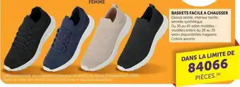 Hyper U U collection - baskets facile a chausser offre