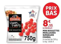 Hyper U Charal - mini boulettes moelleuses surgelees offre