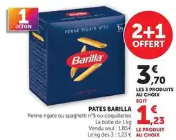 Super U Barilla - pates offre