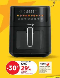 Super U Fagor - airfryer offre