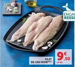 U Express Filet de lieu noir offre