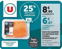 U Express U - pave de saumon atlantique des fjords de norvege offre