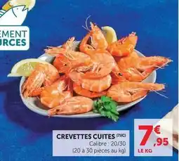 U Express Crevettes cuites offre