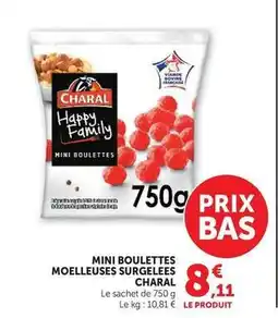 U Express Charal - mini boulettes moelleuses surgelees offre