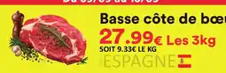 Hmarket Basse côte de bœuf offre