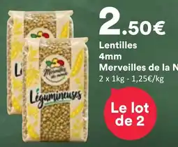 Hmarket Merveilles de la N Légumineuses offre