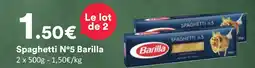 Hmarket Barilla Spaghetti n.5 offre