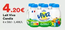 Hmarket Candia Lait Viva offre