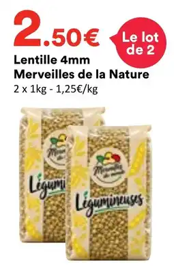 Hmarket Merveilles de la Nature Lentille 4mm offre