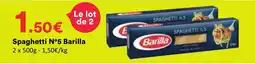 Hmarket Barilla Spaghetti N°5 offre