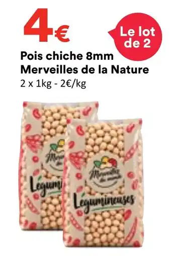 Merveilles de la Nature Pois chiche 8mm