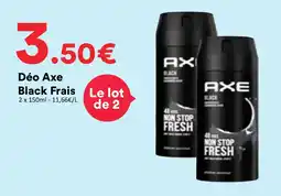 Hmarket AXE Déo Black Frais offre