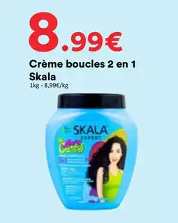 Hmarket Skala Crème boucles 2 en 1 offre
