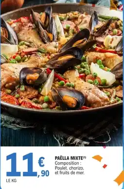 E.Leclerc Paëlla mixte offre