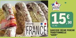 E.Leclerc ADER Saucisse sèche offre