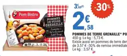 E.Leclerc Pom Bistro POMMES DE TERRE GRENAILLE offre