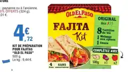 E.Leclerc OLD EL PASO Fajita Kit offre