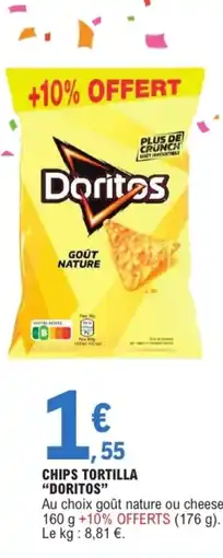 E.Leclerc Doritos Chips Tortilla offre