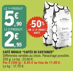 E.Leclerc CAFÉS DI COSTANZO offre
