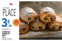 E.Leclerc PAINS AU CHOCOLAT AOP offre