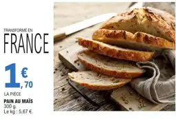 E.Leclerc PAIN AU MAÏS offre