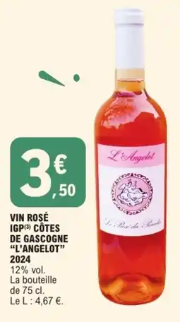 E.Leclerc L'Angelot VIN ROSÉ offre
