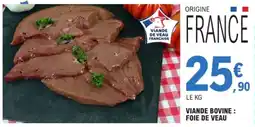 E.Leclerc Viande de Veau Française Foie de Veau offre