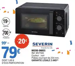 E.Leclerc SEVERIN MICRO-ONDES offre