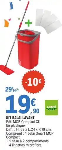 E.Leclerc KIT BALAI LAVANT offre