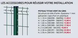 Rural Master POTEAU TITAN offre