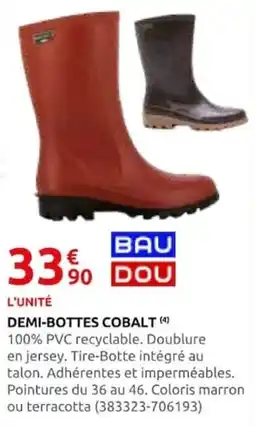 Rural Master BAU DOU DEMI-BOTTES COBALT offre