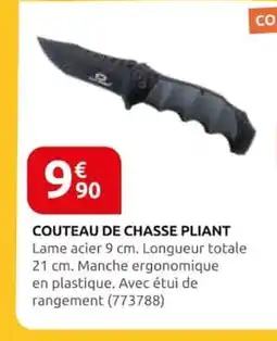 Rural Master COUPE DE CHASSE PLIANT offre