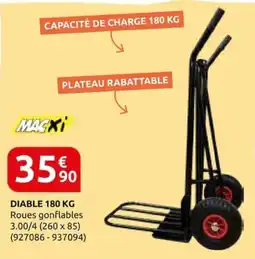Rural Master MACxi DIABLE 180 KG offre