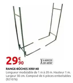 Rural Master RANGE-BÛCHES XRB140 offre