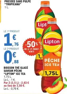 E.Leclerc Lipton Pêche Ice Tea offre