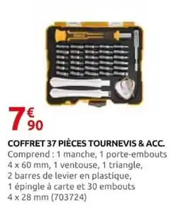 Rural Master COFFRET 37 PIÈCES TOURNEVIS & ACC. offre