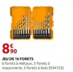 Rural Master JEU DE 16 FORETS offre