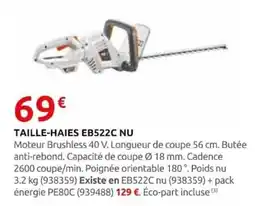 Rural Master TAILLE-HAIES EB522C NU offre
