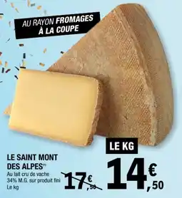 E.Leclerc LE SAINT MONT DES ALPES offre