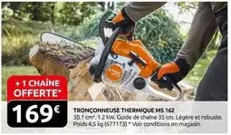 Rural Master STIHL TRONÇONNEUSE THERMIQUE MS 162 offre