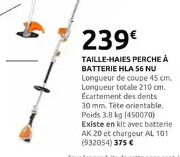 Rural Master HLA 56 NU offre