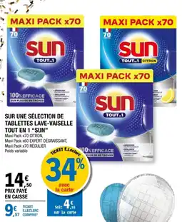 E.Leclerc SUN TOUT EN 1 offre