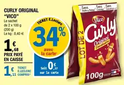 E.Leclerc Vico Curly Original offre