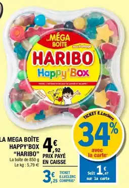 E.Leclerc HARIBO Happy'Box offre