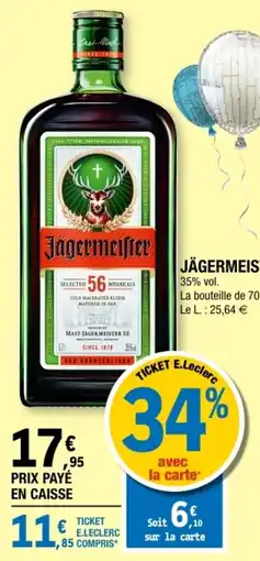 E.Leclerc Jägermeister offre