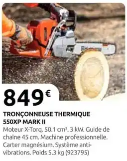Rural Master TRONÇONNEUSE THERMIQUE 550XP MARK II offre