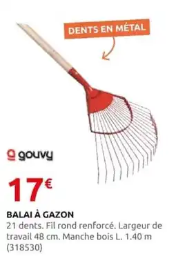 Rural Master gouvy BALAI À GAZON offre
