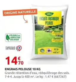 Rural Master YAN JARDIN ENGRAIS ORGANIQUE PELOUSE offre