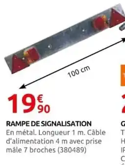 Rural Master RAMPE DE SIGNALISATION offre