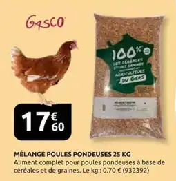 Rural Master GASCO MÉLANGE POULES PONDEUSES offre